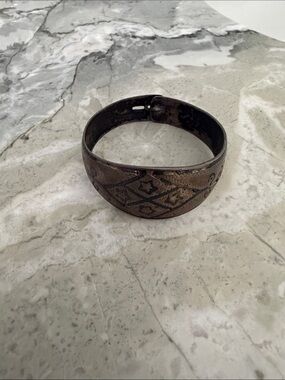 Antique Metal Cuff Bracelet